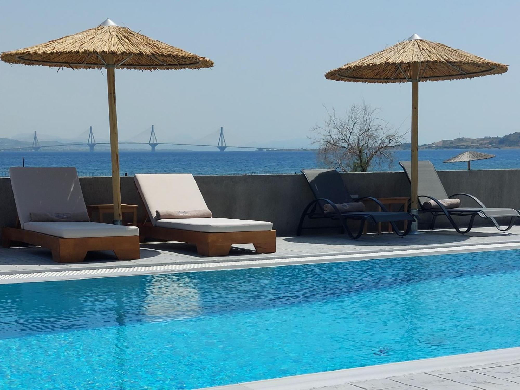 Santa Domenica Nafpaktos - Rooms And Apartments By The Sea Kültér fotó